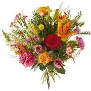 Sunds Online Florist - Glad fältbukett Bukett