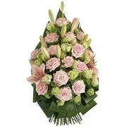 Bjal Brjag Fleuriste en ligne - Arrangement funéraire floral gracieux Bouquet