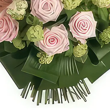 fleuriste fleurs de Bjal Brjag- Arrangement funéraire floral gracieux Bouquet/Arrangement floral