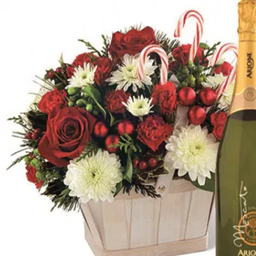 Italy flowers  -  30 Pink Roses Flower Bouquet/Arrangement