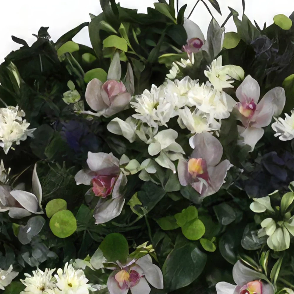 Cascais-virágok- Emlékünnepség Virágkötészeti csokor