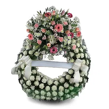 Cala Llonga flowers  -  Ruby Tranquility Tribute Flower Delivery