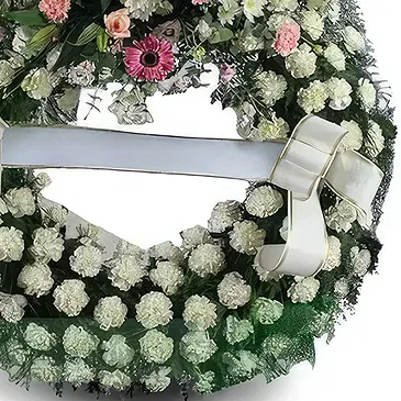 Cala Llonga flowers  -  Ruby Tranquility Tribute Flower Bouquet/Arrangement