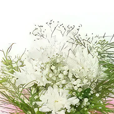 Ajtos Blumen Florist- Friedliche Seele Bouquet/Blumenschmuck