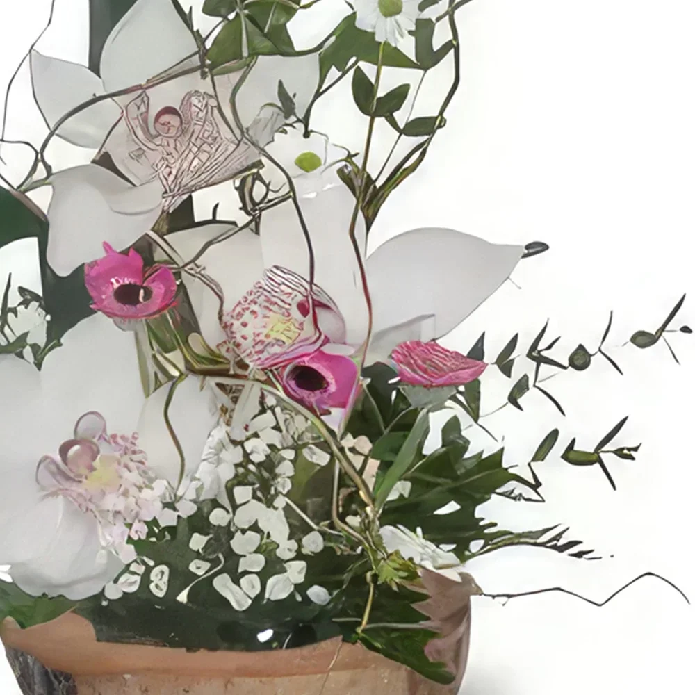 Krakkó-virágok- Különleges Virágkötészeti csokor