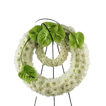 El Toronjo flowers  -  Wreath of Peace Forever Flower Bouquet/Arrangement