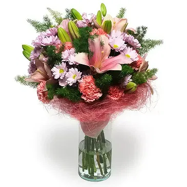 Coatzingo flowers  -  Prettiest pink Flower Bouquet/Arrangement