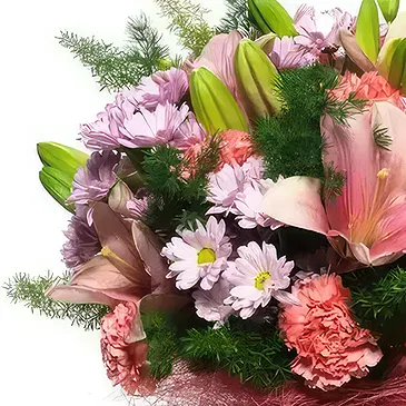 Coatzingo flowers  -  Prettiest pink Flower Bouquet/Arrangement