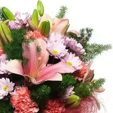 Coatzingo flowers  -  Prettiest pink Flower Bouquet/Arrangement