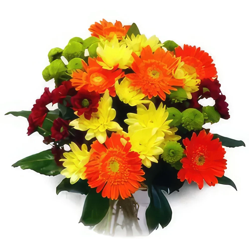 Gdansk cvijeća- Sretan Cvjetni buket/aranžman