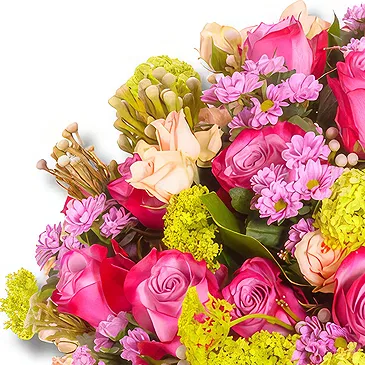 Nenzing Blumen Florist- Deluxe Rosen Mix Bouquet/Blumenschmuck