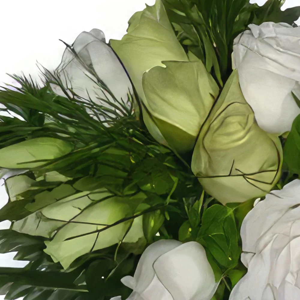 Krakkó-virágok- Tiszta szerelem Virágkötészeti csokor