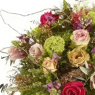 Denemarken bloemen bloemist- Liefde hangt in de lucht Boeket/bloemstuk