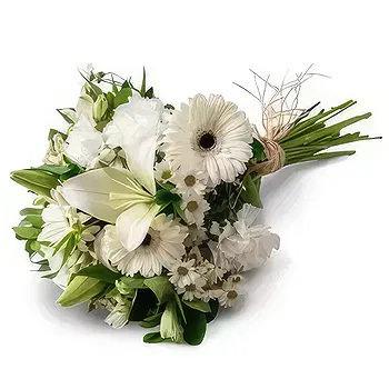 Brazil flowers  -  White Field Flowers Bouquet Delivery