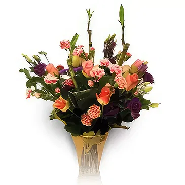 Malbork flowers  -  Pink Arrangement Flower Bouquet/Arrangement