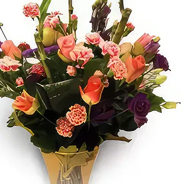 Malbork flowers  -  Pink Arrangement Flower Bouquet/Arrangement