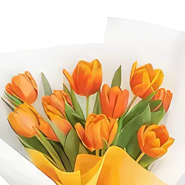 Garhoud flowers  -  Happy Orange Flower Bouquet/Arrangement