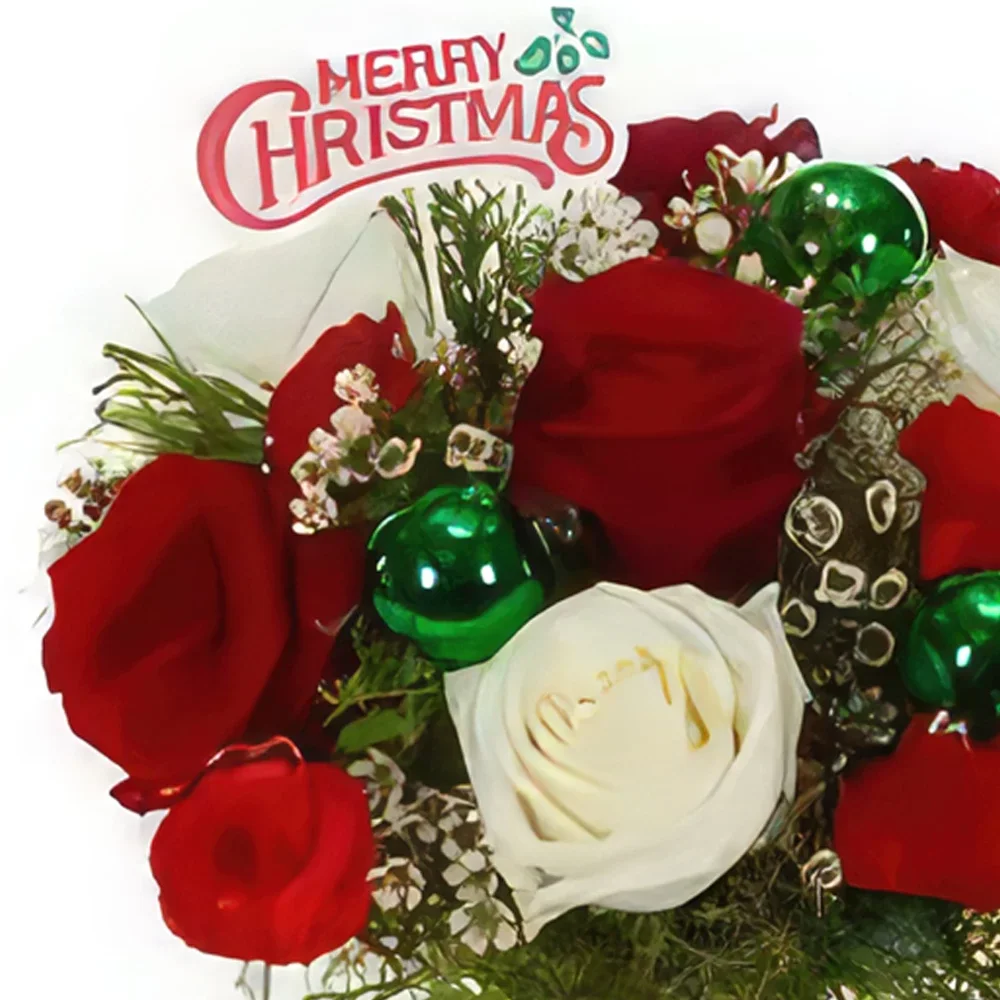 flores Braga floristeria -  Clásico de Navidad Ramo de flores/arreglo floral