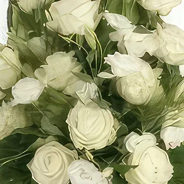 Ajtos Blumen Florist- Herzliche Abschiedsblumen Bouquet/Blumenschmuck