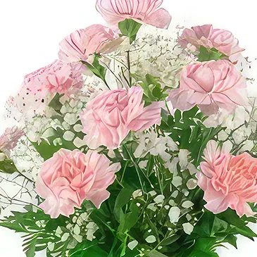Ajtos Blumen Florist- Herzliche Gefühle Bouquet/Blumenschmuck