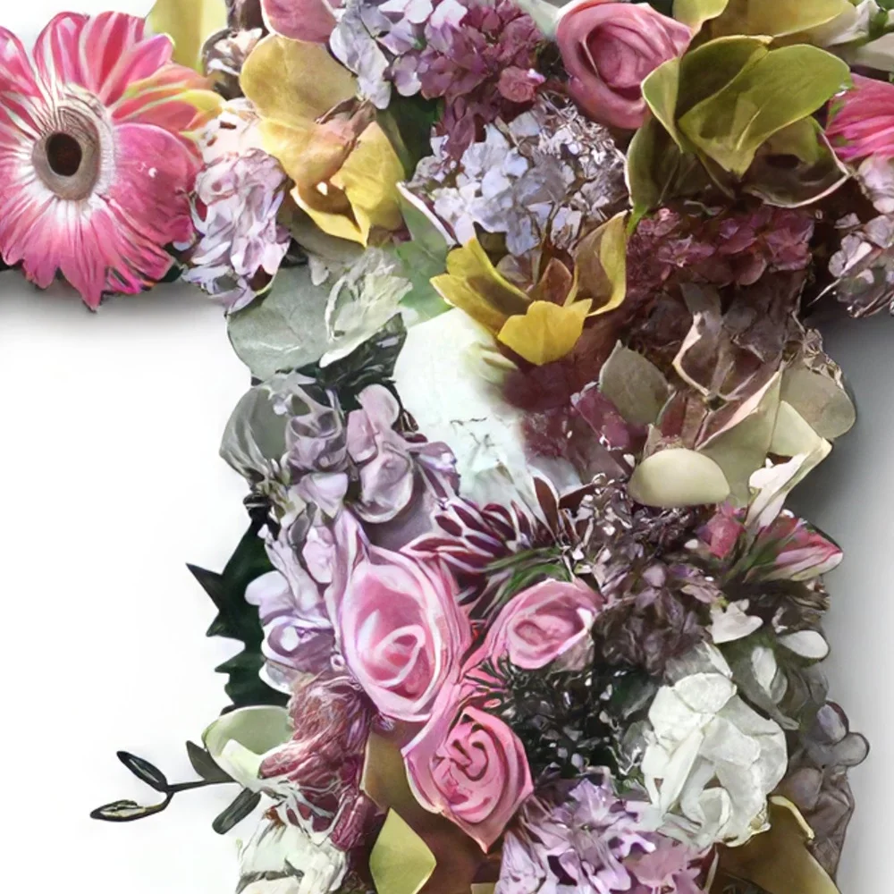 Cascais λουλούδια- Ειλικρινή Συμπάθεια Μπουκέτο/ρύθμιση λουλουδιών