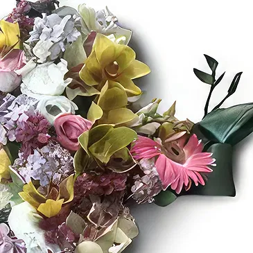 fiorista fiori di Madeira- Sincere condoglianze Bouquet floreale