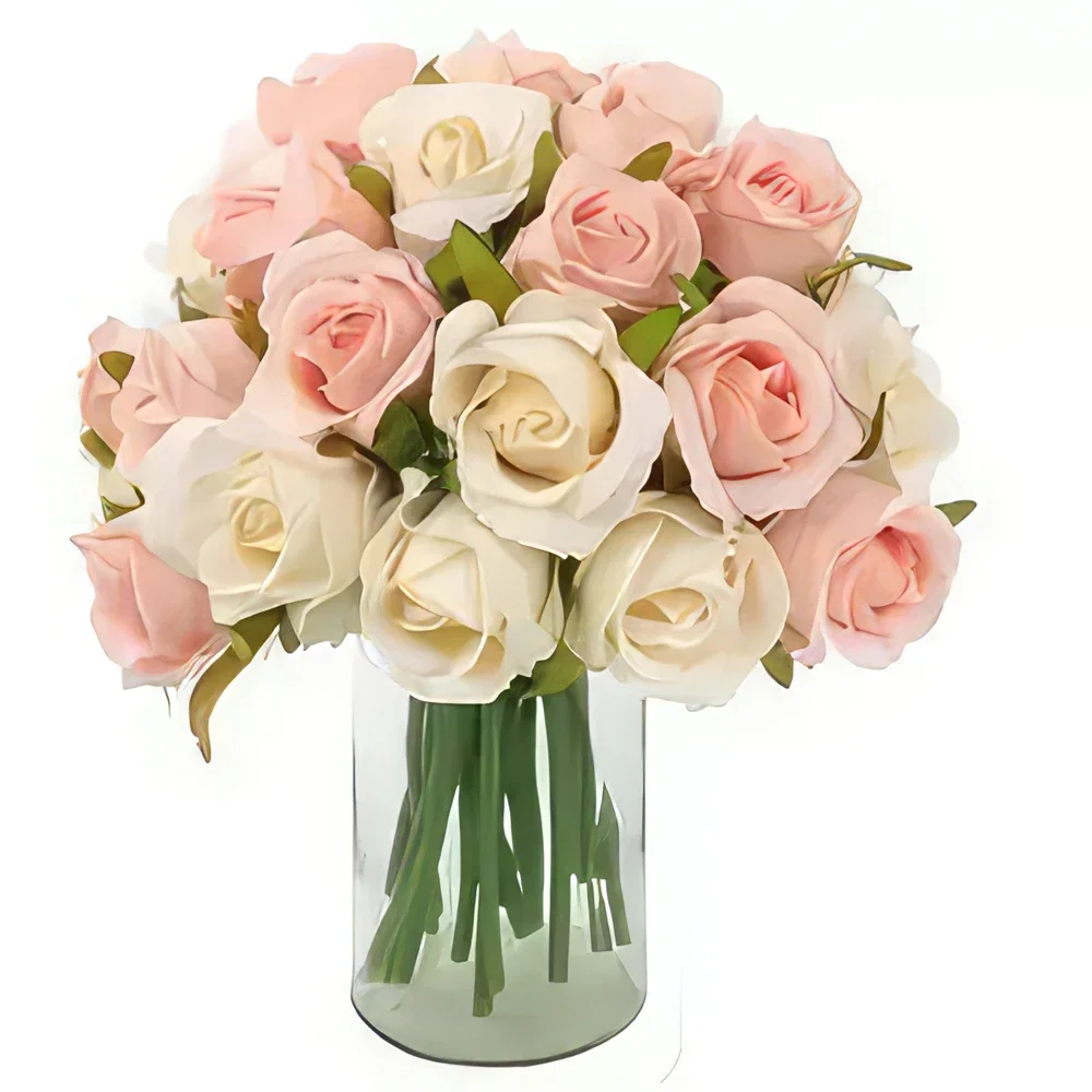 flores Ceibo Mocha floristeria -  El Romance Puro Ramo de flores/arreglo floral