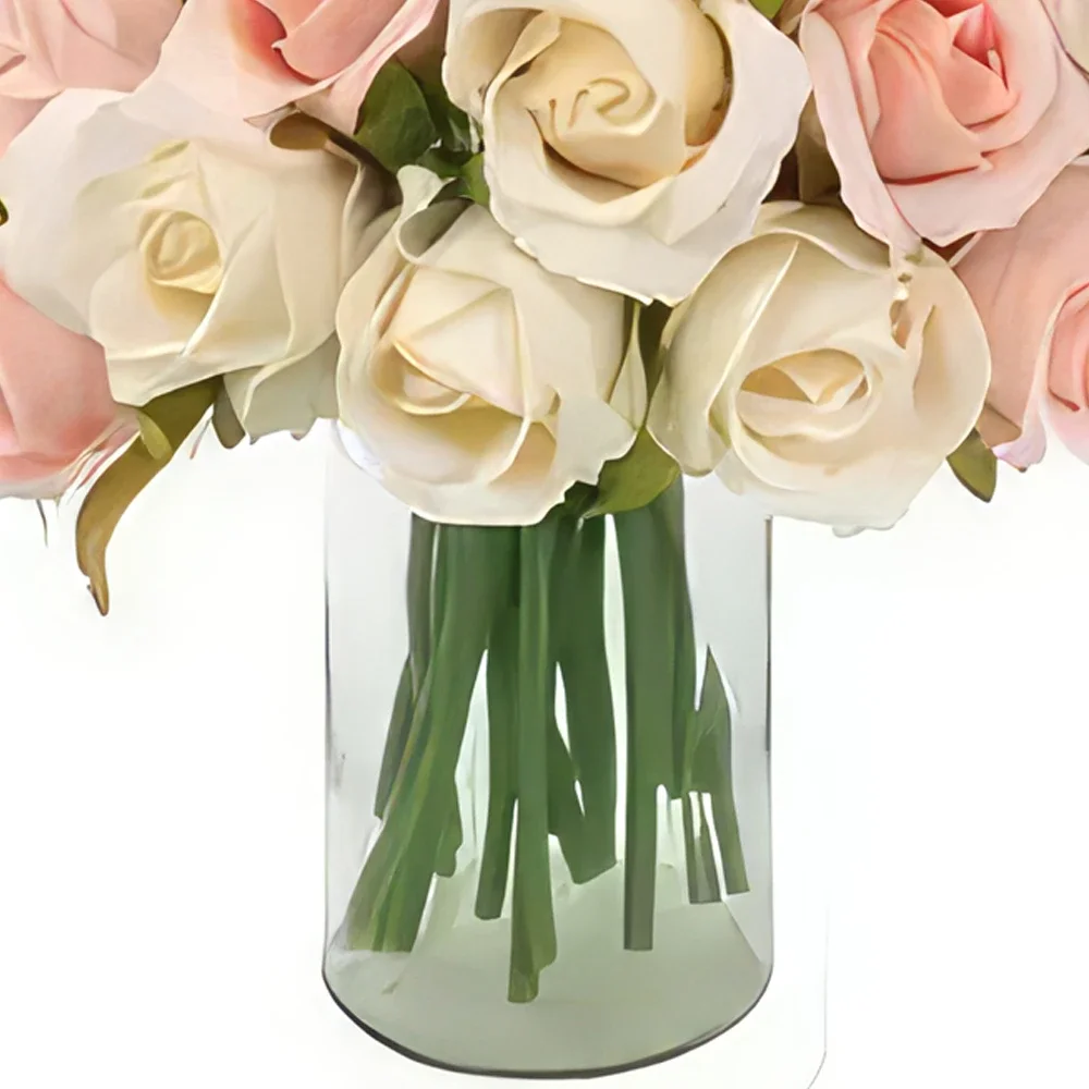 flores Jaiba floristeria -  El Romance Puro Ramo de flores/arreglo floral