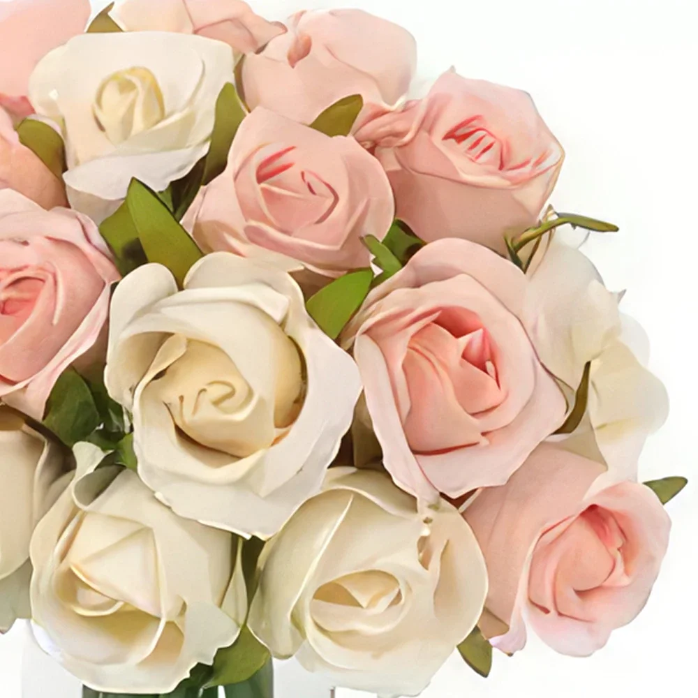 Miramar bloemen bloemist- Pure Romantiek Boeket/bloemstuk