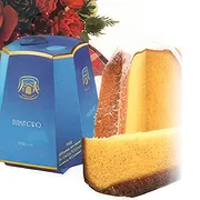 Peseggia - Gardigiano Online blomsterbutikk - Kurv med røde roser med Pandoro Bukett