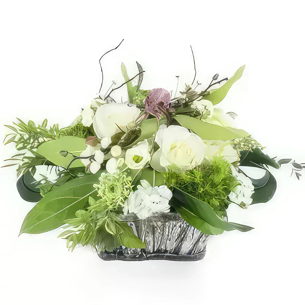 Tarbes цветя- Аранжировка с цветя за меден месец Букет/договореност цвете