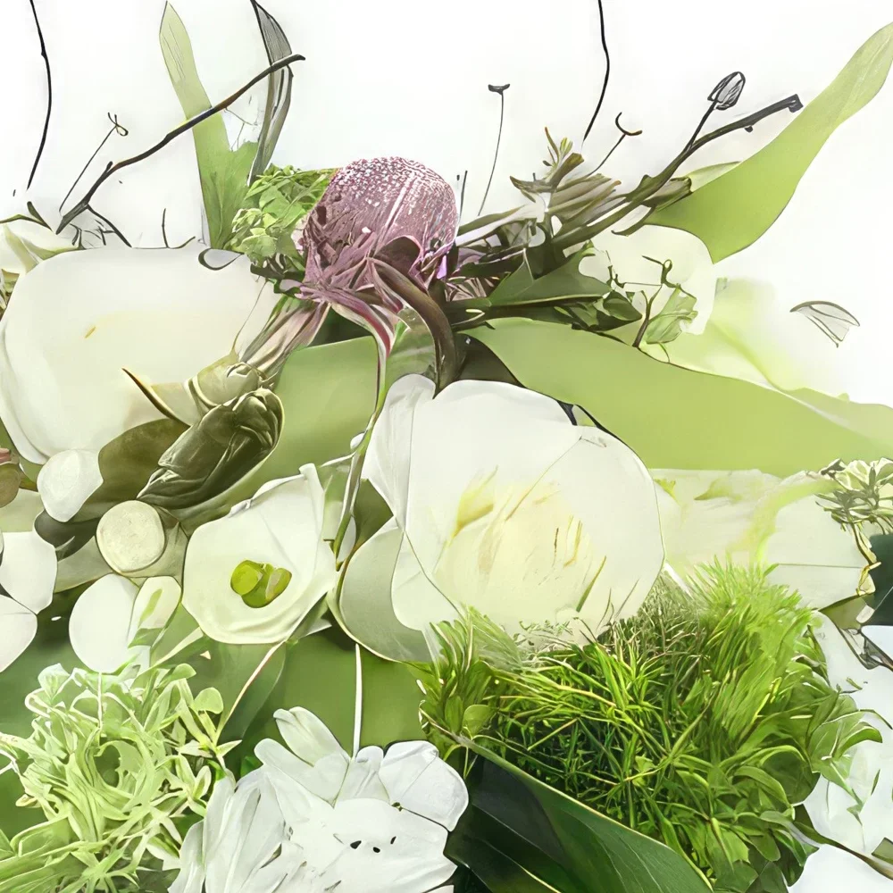 Нант цветя- Аранжировка с цветя за меден месец Букет/договореност цвете