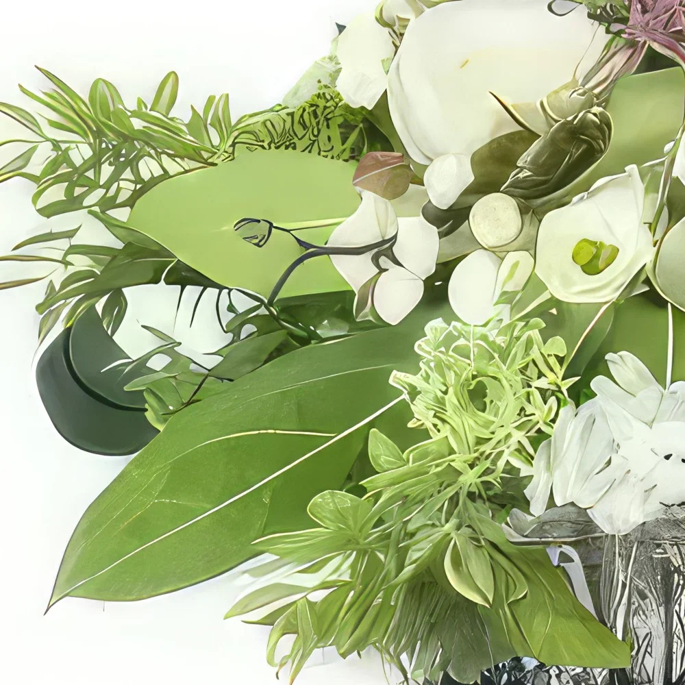 Tarbes цветя- Аранжировка с цветя за меден месец Букет/договореност цвете