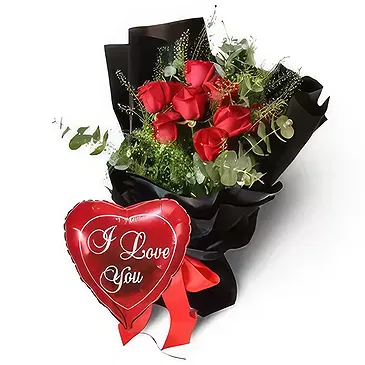 fleuriste fleurs de DIFC- Je t'aime Bouquet/Arrangement floral