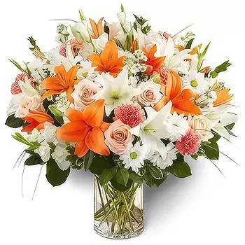 United Arab Emirates flowers  -  Impressive Peachy Flower Delivery