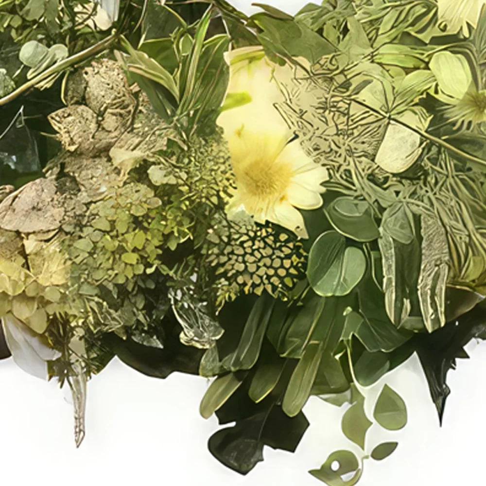 flores de Marselha- Coroa de flores de pensamento infinito Bouquet/arranjo de flor