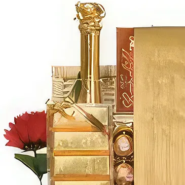 بائع زهور سورابايا- تعوق الشوكولاته باقة الزهور