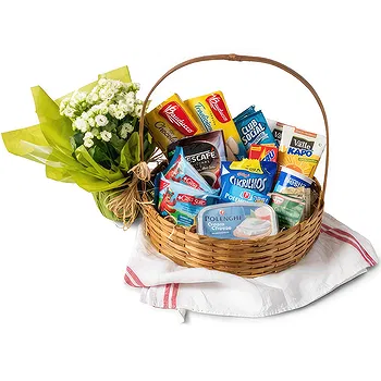 Brazil flowers  -  Classic Breakfast Basket Flower Delivery