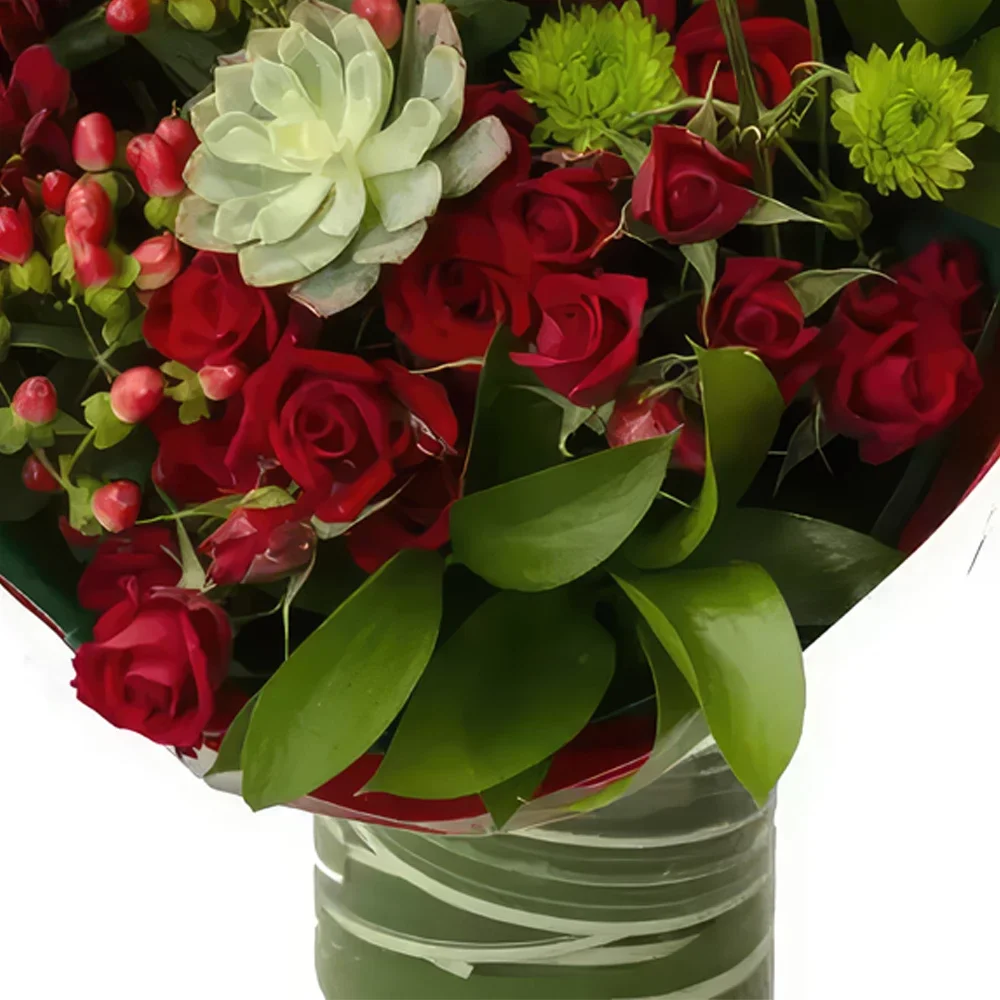 flores Braga floristeria -  Alegría de Chrismtas Ramo de flores/arreglo floral