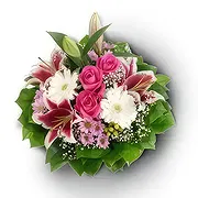 Bastino Online Blumenhändler - Rosige Inbrunst Blumenstrauß