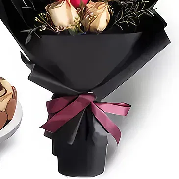 Abu Dhabi City flowers  -  Joyness Combo Flower Bouquet/Arrangement
