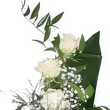 Malta flowers  -  white elegance Flower Bouquet/Arrangement
