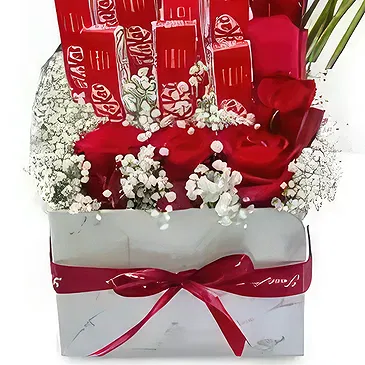 Ad Dilam blomster- Kit Kat-elskere Blomsterarrangementer bukett