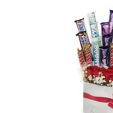 Tarut Blumen Florist- Pralinen mit Liebe Bouquet/Blumenschmuck