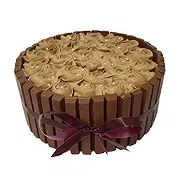 バリンゴ オンライン花屋 - キットカット チョコレートケーキ 花束