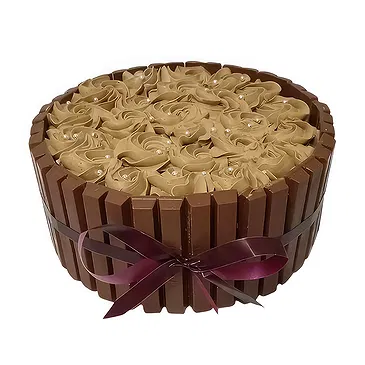 flores Eastern floristeria -  Pastel de chocolate KitKat Ramo de flores/arreglo floral
