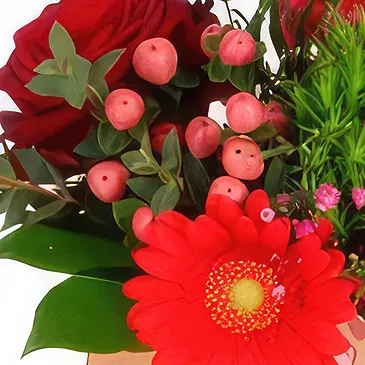 Ibiza flowers  -  Kraft Love Flower Bouquet/Arrangement