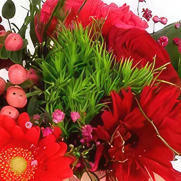 Ibiza flowers  -  Kraft Love Flower Bouquet/Arrangement