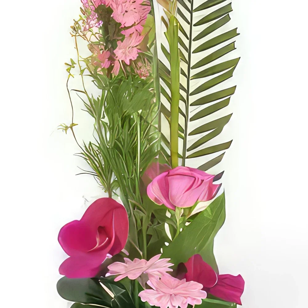 Μασσαλία λουλούδια- Γυναικεία ανθοσύνθεση Μπουκέτο/ρύθμιση λουλουδιών