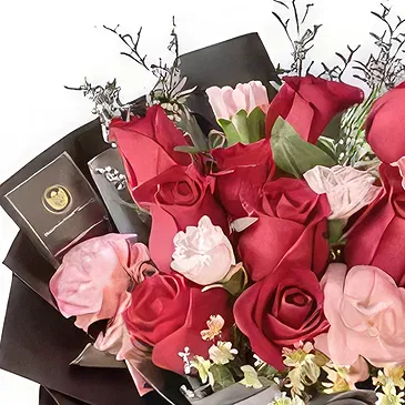 Jebal Ali Second bloemen bloemist- Licht van liefde Boeket/bloemstuk